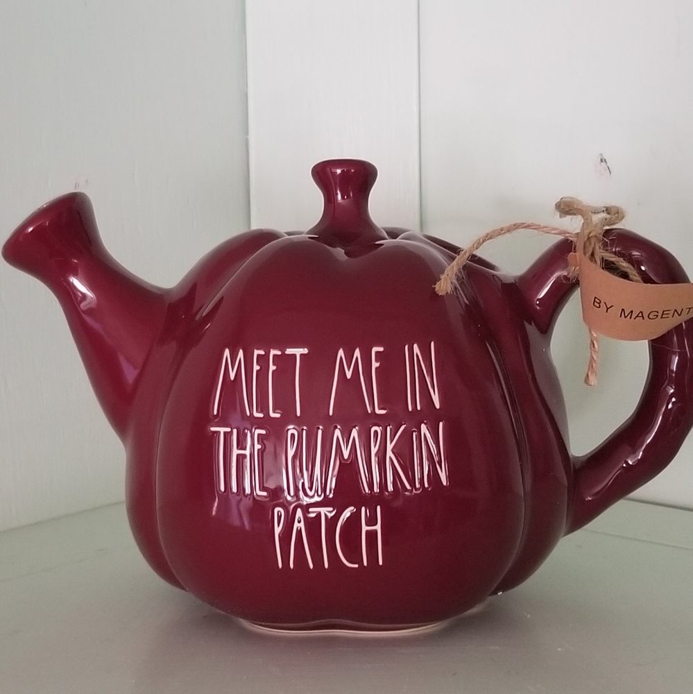 Rae Dunn Fall Autumn Watering can meet me at the Pumpkin patch
